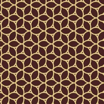Geometric Seamless Vector Pattern Illustrazione stock