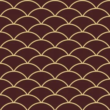 Geometric Seamless Vector Pattern Stock Illustration