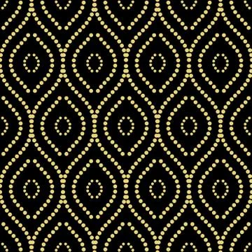 Geometric Seamless Vector Pattern Stock Illustration