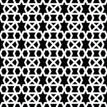 Geometric seamless vector pattern Illustrazione stock
