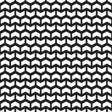 Geometric Seamless Vector Pattern Stock Illustration