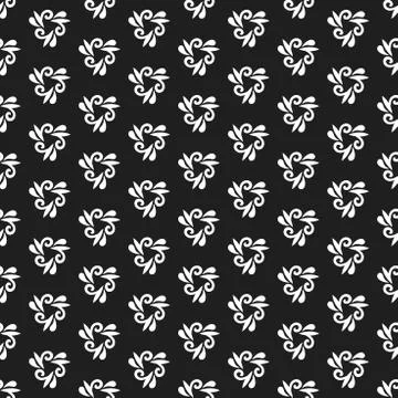 Geometric Seamless Vector Pattern 库存插图