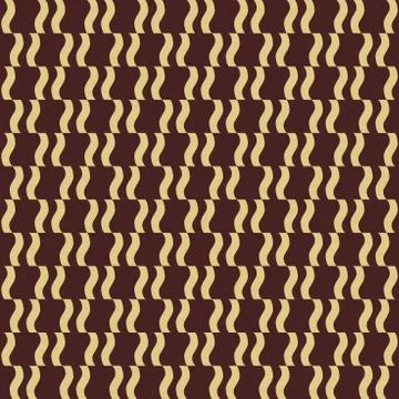 Geometric Seamless Vector Pattern 库存插图