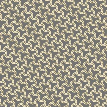 Geometric Seamless Vector Pattern Stock Illustration
