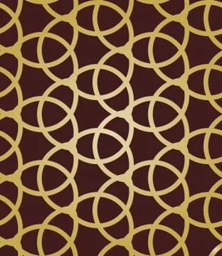 Geometric Seamless Vector Pattern Stock Illustration