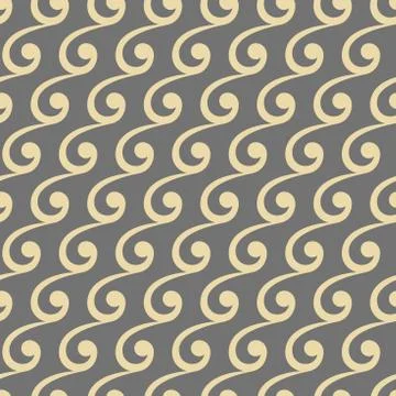 Geometric Seamless Vector Pattern Stock Illustration