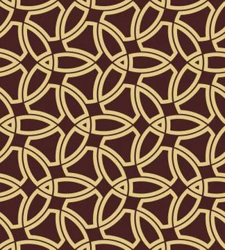 Geometric Seamless Vector Pattern Stock Illustration