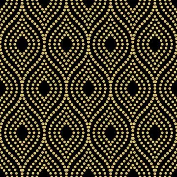 Geometric Seamless Vector Pattern Stock Illustration