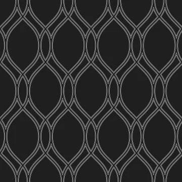 Geometric Seamless Vector Pattern Stock Illustration