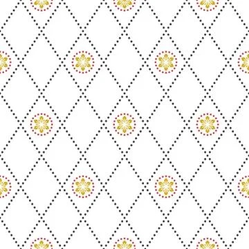Geometric Seamless Vector Pattern 스톡 일러스트