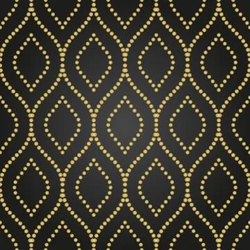 Geometric Seamless Vector Pattern Stock Illustration