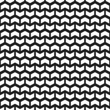 Geometric Seamless Vector Pattern Illustrazione stock