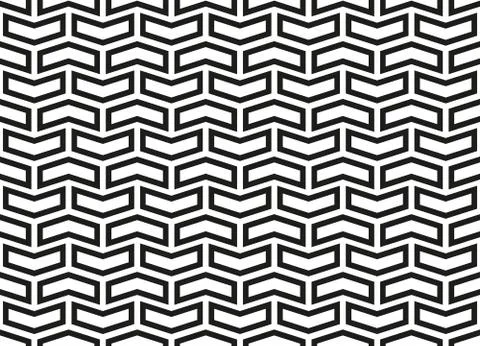 Geometric Seamless Vector Pattern Stock Illustration