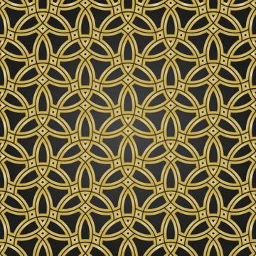 Geometric Seamless Vector Pattern 库存插图