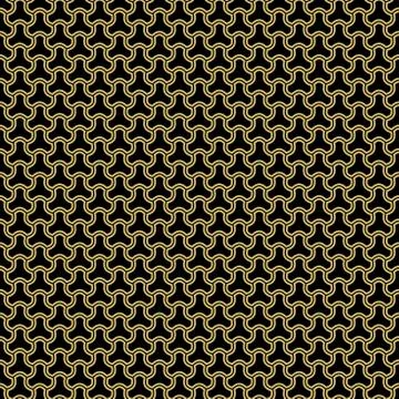 Geometric Seamless Vector Pattern Stock Illustration