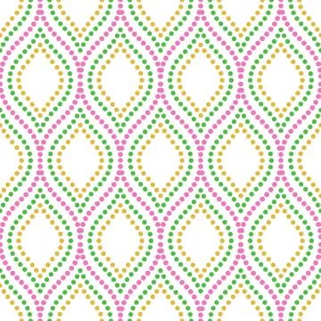Geometric Seamless Vector Pattern Stock Illustration