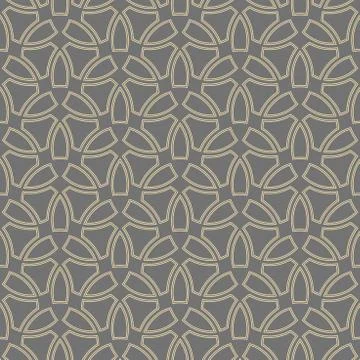 Geometric Seamless Vector Pattern Stock Illustration