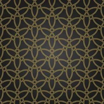 Geometric Seamless Vector Pattern Stock Illustration