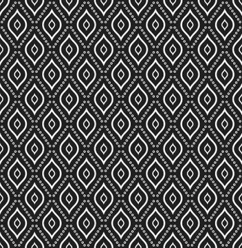 Geometric Seamless Vector Pattern Stock Illustration