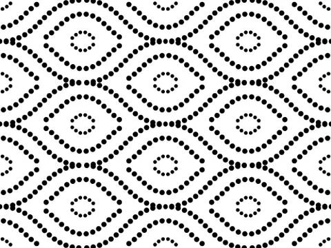 Geometric Seamless Vector Pattern Stock Illustration