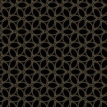 Geometric Seamless Vector Pattern Stock Illustration