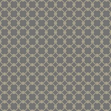 Geometric Seamless Vector Pattern Stock Illustration