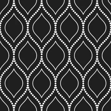 Geometric Seamless Vector Pattern Stock Illustration