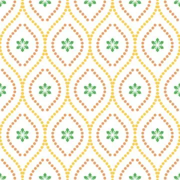 Geometric Seamless Vector Pattern Stock Illustration