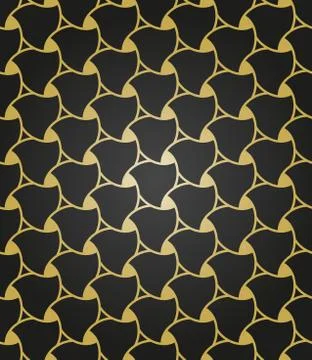 Geometric Seamless Vector Pattern Stock Illustration