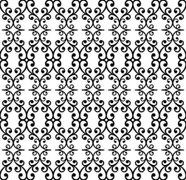 Geometric Seamless Vector Pattern 库存插图