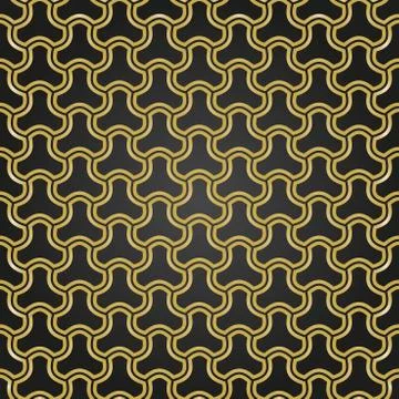Geometric Seamless Vector Pattern Stockillustratie