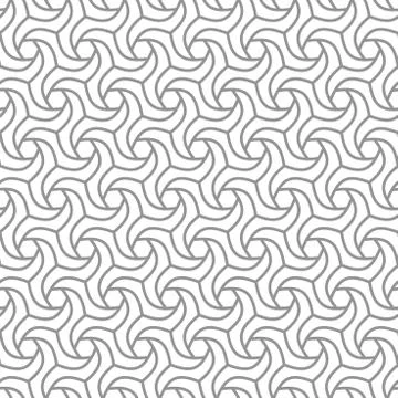 Geometric Seamless Vector Pattern Stock Illustration