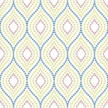Geometric Seamless Vector Pattern Stock Illustration