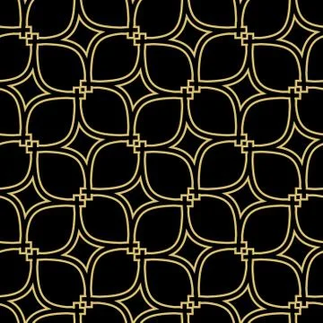 Geometric Seamless Vector Pattern Stock Illustration