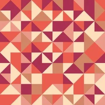 Geometric Seamless Vector Pattern 스톡 일러스트