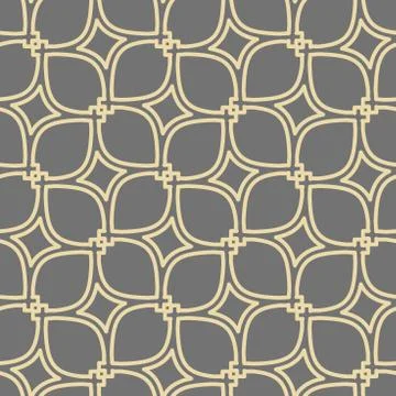 Geometric Seamless Vector Pattern Stock Illustration