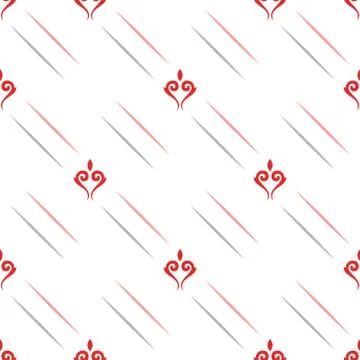 Geometric Seamless Vector Pattern Illustrazione stock