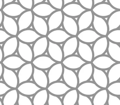Geometric Seamless Vector Pattern Stock Illustration