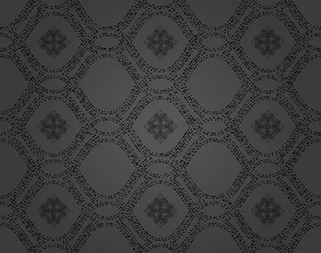 Geometric Seamless Vector Pattern Stock Illustration
