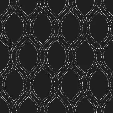 Geometric Seamless Vector Pattern Stock Illustration