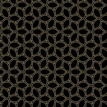 Geometric Seamless Vector Pattern Stock Illustration