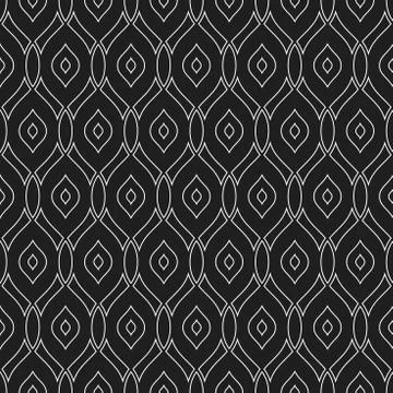 Geometric Seamless Vector Pattern Stock Illustration