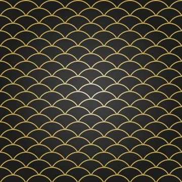 Geometric Seamless Vector Pattern Stock Illustration