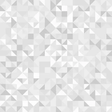 Geometric Seamless Vector Pattern With Light Triangles 스톡 일러스트