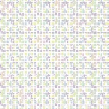 Geometric seamless vector pattern in pastel ombre Stock Illustration