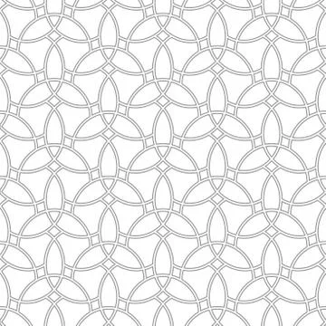 Geometric Seamless Vector Wavy Pattern Stockillustratie