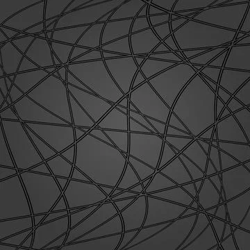 Geometric Seamless Wavy Dark Pattern Illustrazione stock