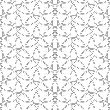 Geometric Seamless Wavy Pattern Stock Illustration