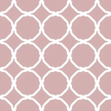 Geometric Seamless White Pattern 스톡 일러스트