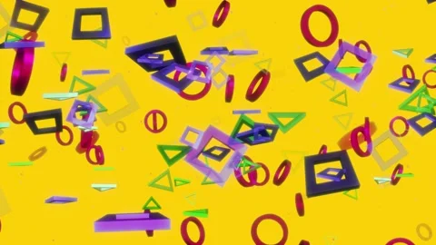 Geometric Shape 02 Video stock 156624608